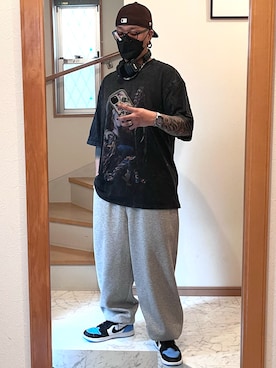 「アイテム（PC・スマホグッズ/家電）」を使った、jokerさん（メンズ・170cm）の秋コーディネート