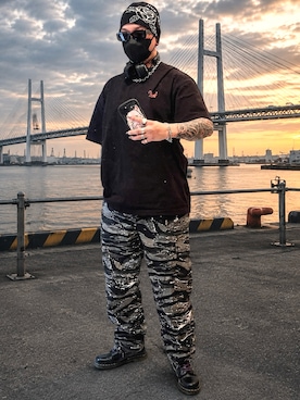 「ROTHCO（ロスコ）のアイテム」を使った、jokerさん（メンズ・170cm）の夏コーディネート