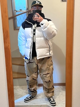 「VANS（バンズ）のアイテム（パーカー）」を使った、jokerさん（メンズ・170cm）の冬コーディネート