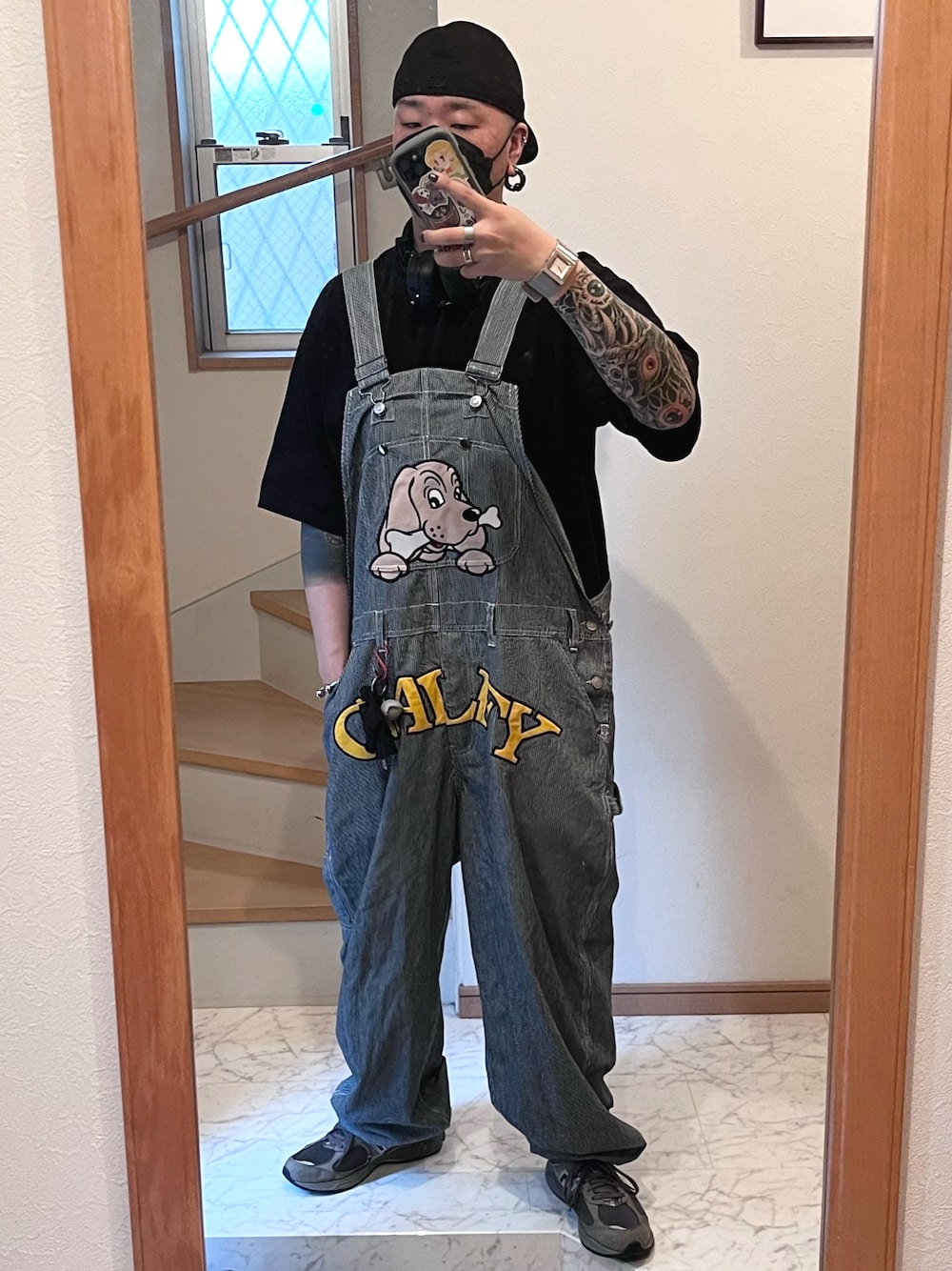 GALFY/ガルフィー】石ちゃんオーバーオールを使った人気ファッション