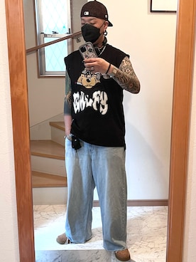 「アイテム（生活家電）」を使った、jokerさん（メンズ・170cm）の秋コーディネート