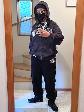 「アイテム（アンダーウェア）」を使った、jokerさん（メンズ・170cm）の秋コーディネート