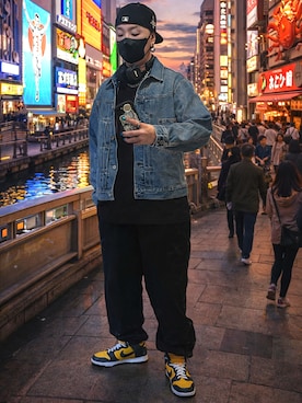 「KEBOZ（ケボズ）のアイテム」を使った、jokerさん（メンズ・170cm）の春コーディネート