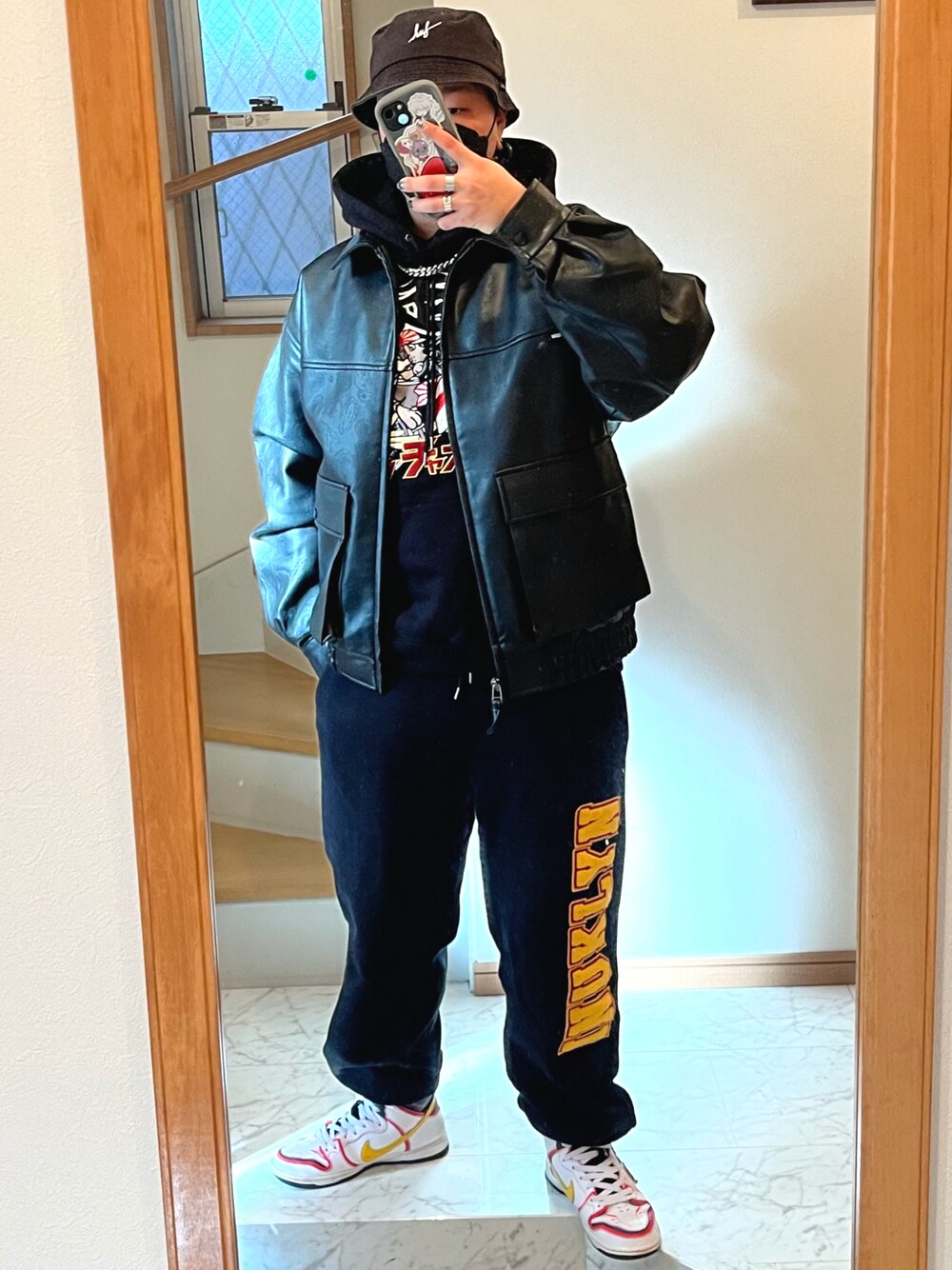 VANS ヴァンズ M FAUX LEATHER BLOUSON アウター 124K1091000 ABC-MART