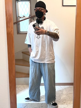 「アイテム（ボクサーパンツ）」を使った、jokerさん（メンズ・170cm）の夏コーディネート
