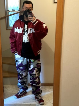 「VANS（バンズ）のアイテム（パーカー）」を使った、jokerさん（メンズ・170cm）の冬コーディネート