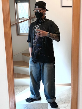 「アイテム（PC・スマホグッズ/家電）」を使った、jokerさん（メンズ・170cm）の秋コーディネート