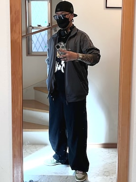 「アイテム（アンダーウェア）」を使った、jokerさん（メンズ・170cm）の秋コーディネート