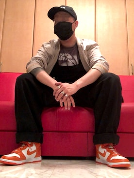 「WAIPER.inc（ワイパーインク）のアイテム（オールインワン・サロペット）」を使った、jokerさん（メンズ・170cm）の秋コーディネート