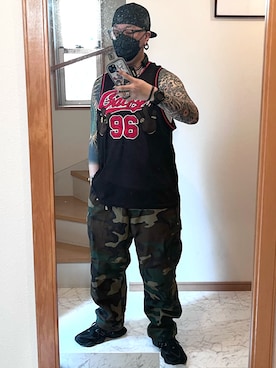 「アイテム（ボクサーパンツ）」を使った、jokerさん（メンズ・170cm）の夏コーディネート