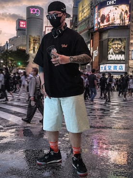 「HIPSHOP（ヒップショップ）のアイテム」を使った、jokerさん（メンズ・170cm）の春コーディネート