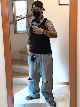 「アイテム（PC・スマホグッズ/家電）」を使った、jokerさん（メンズ・170cm）の秋コーディネート