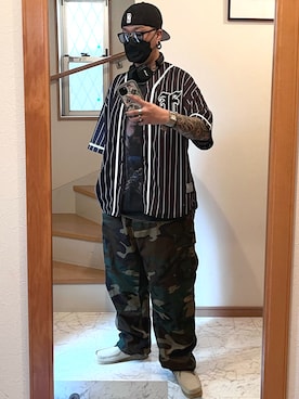 「アイテム（モカシン/デッキシューズ）」を使った、jokerさん（メンズ・170cm）の秋コーディネート