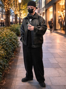 「Timberland（ティンバーランド）の【定番】6インチ プレミアム ウォータープルーフ ブーツ メンズ（ブーツ、ブラック系）」を使った、jokerさん（メンズ・170cm）の春コーディネート