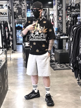 「ASICS（アシックス）のGEL-KAYANO 14 / ゲルカヤノ 14（スニーカー、ブラック系）」を使った、jokerさん（メンズ・170cm）の秋コーディネート