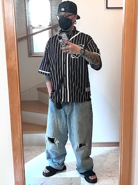 「アイテム（PC・スマホグッズ/家電）」を使った、jokerさん（メンズ・170cm）の秋コーディネート