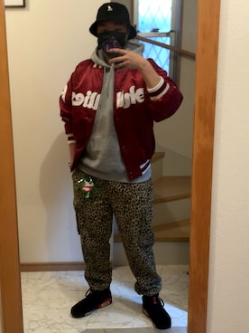 スタジャンを使った 秋のコーデ の人気ファッションコーディネート Wear