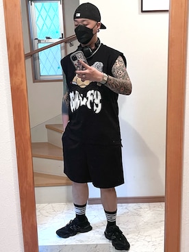「アイテム（ボクサーパンツ）」を使った、jokerさん（メンズ・170cm）の秋コーディネート