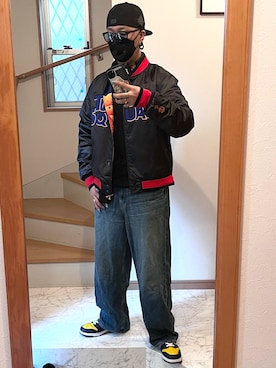 「アイテム（アンダーウェア）」を使った、jokerさん（メンズ・170cm）の秋コーディネート