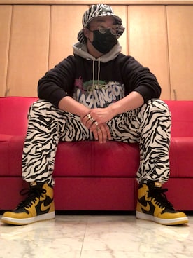「INTER FACTORY（インターファクトリー）のアイテム（帽子）」を使った、jokerさん（メンズ・170cm）の秋コーディネート