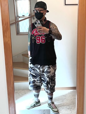 「アイテム（ボクサーパンツ）」を使った、jokerさん（メンズ・170cm）の秋コーディネート
