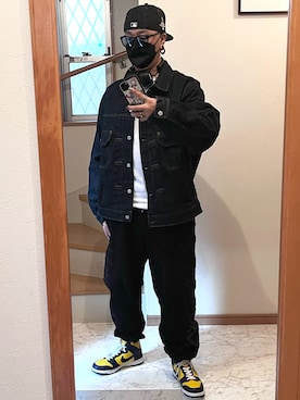 「アイテム（アンダーウェア）」を使った、jokerさん（メンズ・170cm）の秋コーディネート