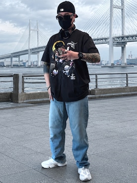 「アイテム（アンダーウェア）」を使った、jokerさん（メンズ・170cm）の夏コーディネート