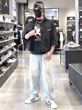 「Lee（リー）のアイテム（デニムジャケット）」を使った、jokerさん（メンズ・170cm）の秋コーディネート