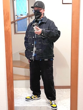 「アイテム（ボクサーパンツ）」を使った、jokerさん（メンズ・170cm）の秋コーディネート