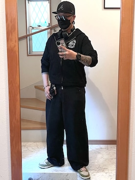 「アイテム（アンダーウェア）」を使った、jokerさん（メンズ・170cm）の秋コーディネート