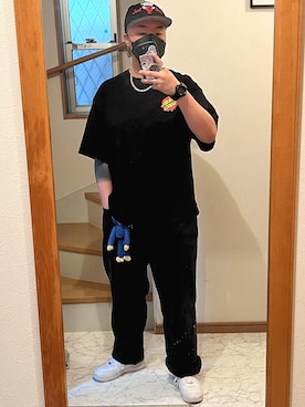 「VINTAGE（ヴィンテージ）のアイテム（デニムパンツ）」を使った、jokerさん（メンズ・170cm）の夏コーディネート