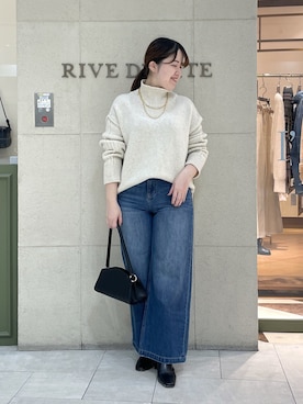 「冬コーデ」｜Mihoさん（レディース・161cm）の冬コーディネート