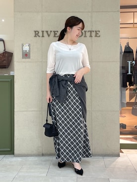 Mihoさん(レディース・161cm)の夏コーディネート