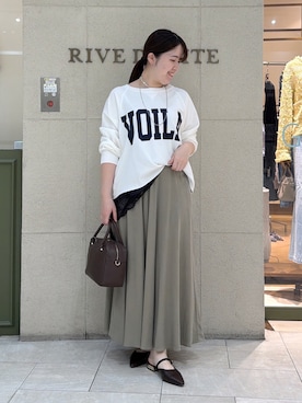 Mihoさん(レディース・161cm)の春コーディネート