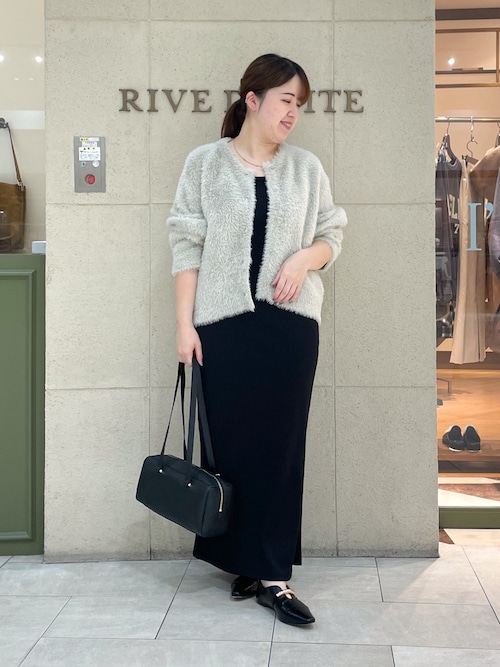 2WAYリブタンクワンピース（ワンピース）｜RIVE DROITE