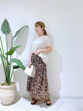 Mihoさん（レディース・161cm）の夏コーディネート