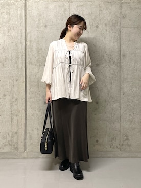 Mihoさん（レディース・161cm）の秋コーディネート