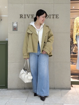 Mihoさん（レディース・161cm）の春コーディネート