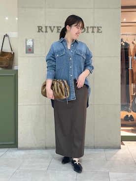「アイテム（その他シューズ）」を使った、Mihoさん（レディース・161cm）の夏コーディネート