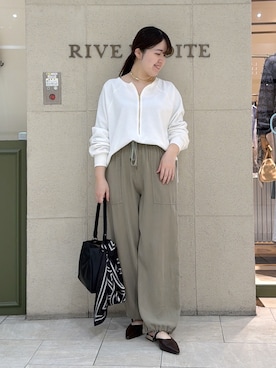 Mihoさん（レディース・161cm）の春コーディネート