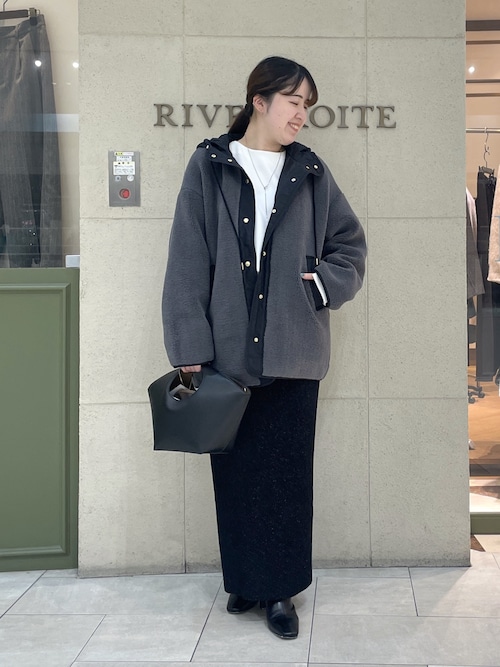 ダンボールポンチョプルオーバー（Tシャツ/カットソー）｜RIVE DROITE