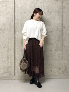 Mihoさん（レディース・161cm）の秋コーディネート