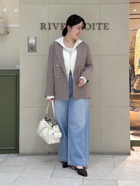 Mihoさん（レディース・161cm）の春コーディネート