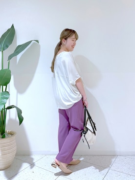 Mihoさん（レディース・161cm）の夏コーディネート