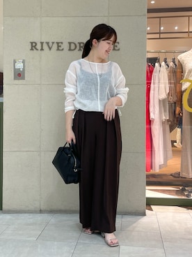 Mihoさん（レディース・161cm）の夏コーディネート