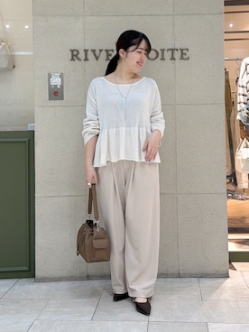 Mihoさん（レディース・161cm）の春コーディネート