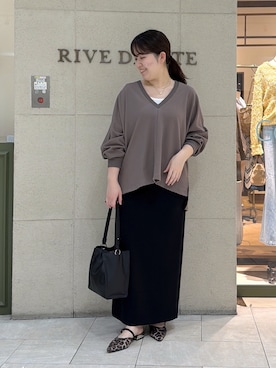 Mihoさん（レディース・161cm）の春コーディネート