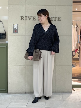 Mihoさん（レディース・161cm）の冬コーディネート