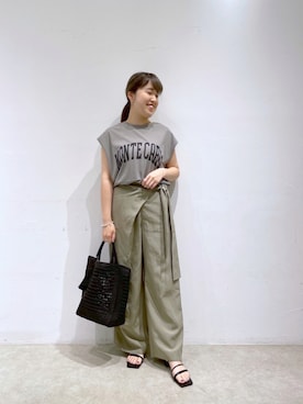 Mihoさん（レディース・161cm）の夏コーディネート