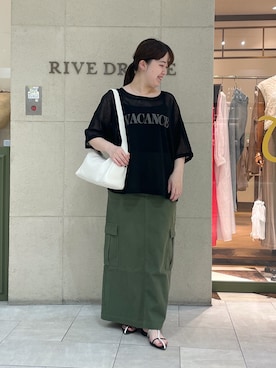 Mihoさん（レディース・161cm）の夏コーディネート